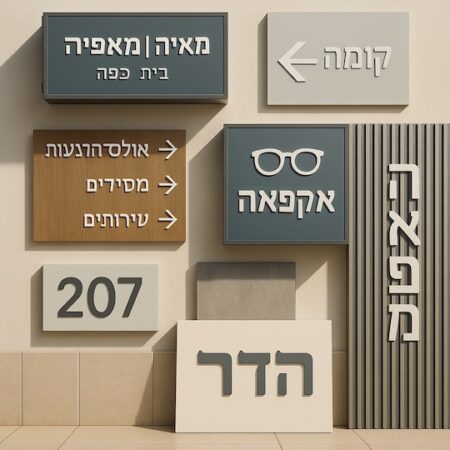 סטודיו לעיצוב שילוט | מילות מפתח